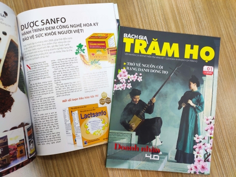 Tạp chí Bách Gia Trăm Họ vinh danh thành công của Dược Sanfo trong năm 2019!