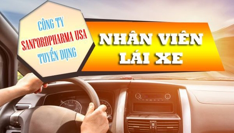 [TUYỂN DỤNG] Nhân Viên Lái Xe