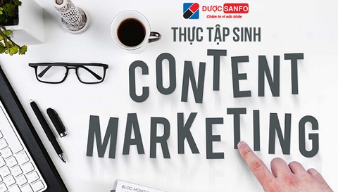 [TUYỂN DỤNG] THỰC TẬP SINH CONTENT MARKETING, SEO DƯỢC PHẨM