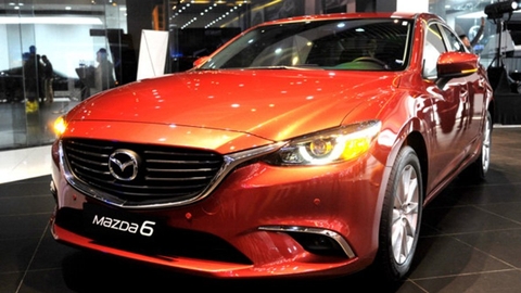 Mazda 6 xuống giá 100 triệu, quyết đấu Toyota Camry Mazda 6 xuống giá 100 triệu, quyết đấu Toyota Camry