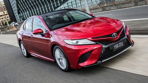 Toyota Camry 2019 lần đầu chạy thử ở Đông Nam Á Toyota Camry 2019 lần đầu chạy thử ở Đông Nam Á