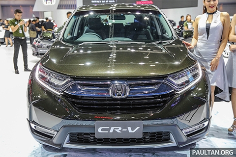 Honda CR-V bản 7 chỗ - tham vọng lấy khách của Santa Fe Honda CR-V bản 7 chỗ - tham vọng lấy khách của Santa Fe