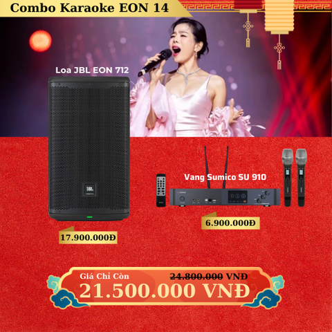 Dàn Loa JBL EON 712, Vang tích hợp Sumico SU 910