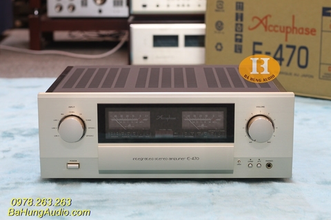 Amply Accuphase E470 Fullbox mới 99%