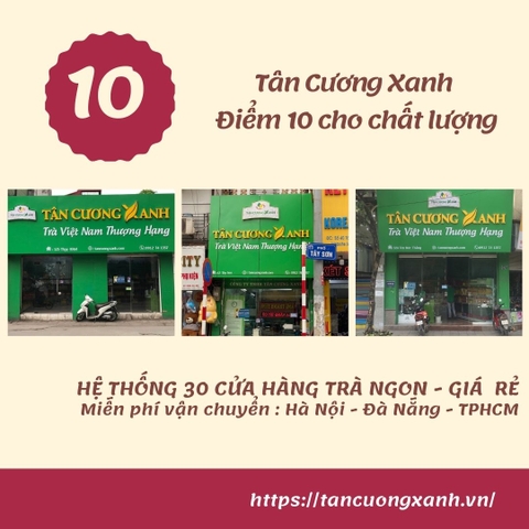 Chè Tân Cương Thái Nguyên tại Hà Nội