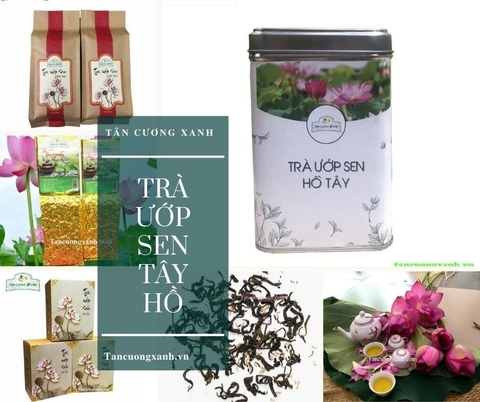 Chè Thái Nguyên Ướp Sen Tây Hồ - Sự Kết Hợp Hoàn Hảo