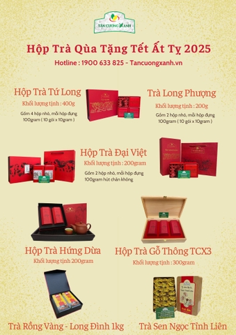 Hộp Trà Thái Nguyên - Quà Tặng Sang Trọng, Ý Nghĩa