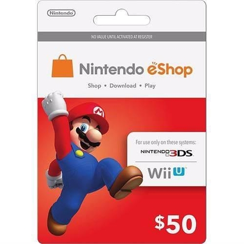 Nintendo Switch Eshop 50$