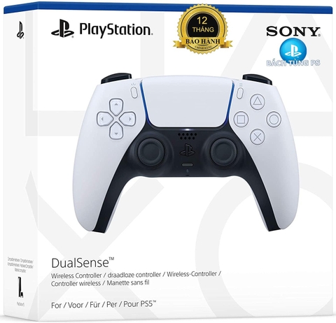 Tay Dualsense Wireless Ps5 White Chính Hãng