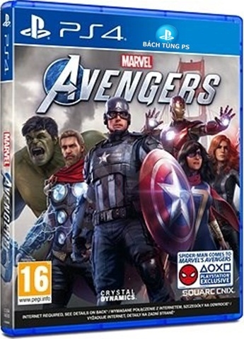 Đĩa Game Ps4 Marvels Avengers (like new)