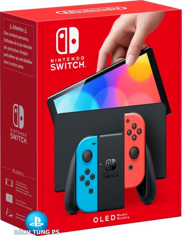 Máy Nintendo Switch OLED Red and Blue Màu Xanh Đỏ Chính Hãng