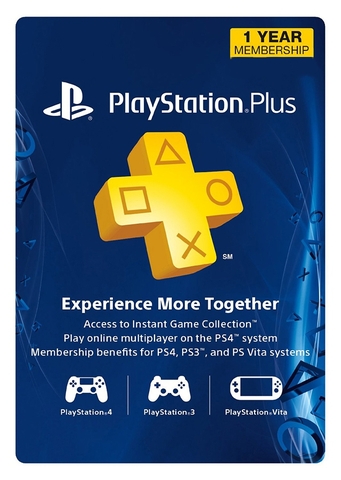 PSN PLUS  ASIA 12 THÁNG - HONGKONG