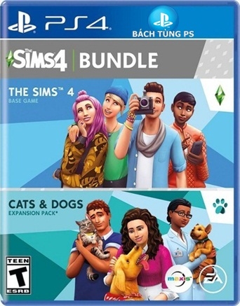 Game PS4 The Sims 4 Plus Cats And Dogs Collection 2nd