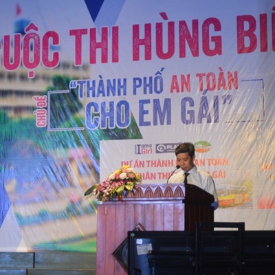 Quay phim cuộc thi hùng biện tại trường Giao thông Vận tải - Hà Nội