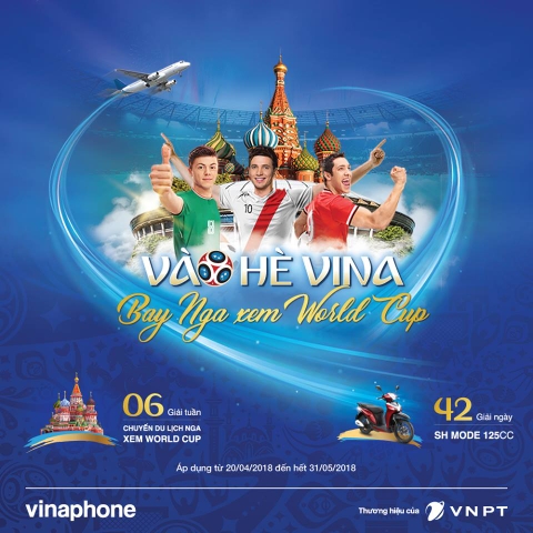 Livestream Vào hè Vina - Bay Nga xem World Cup - Hà Nội