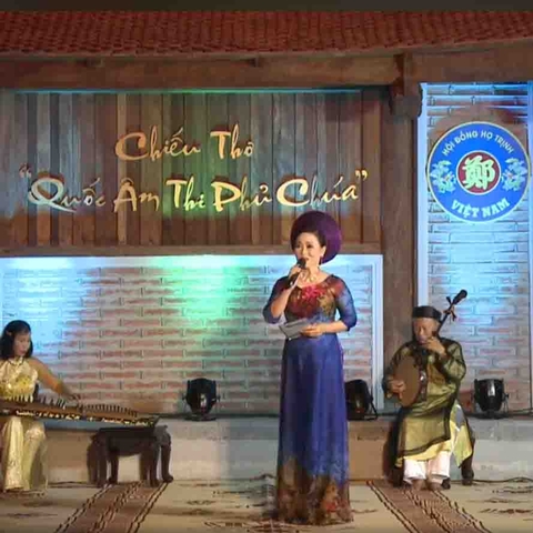 Livestream Đêm thơ online “Quốc âm thi phủ Chúa” - Hà Nội