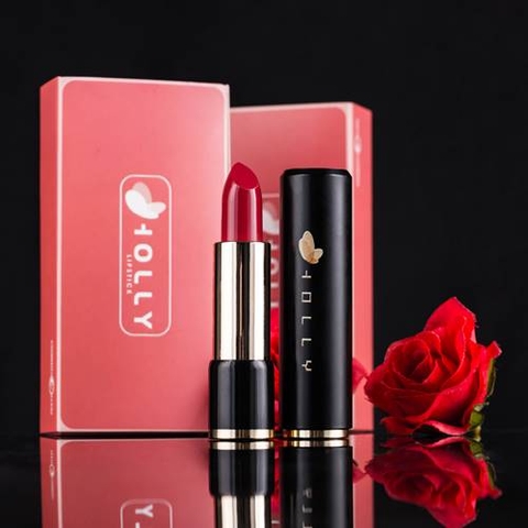 Chụp ảnh sản phẩm son sáp Holly Lipstick cao cấp trong studio Hà Nội