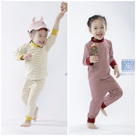 Chụp ảnh sản phẩm thời trang trẻ em cùng người mẫu nhí trong studio Hà Nội