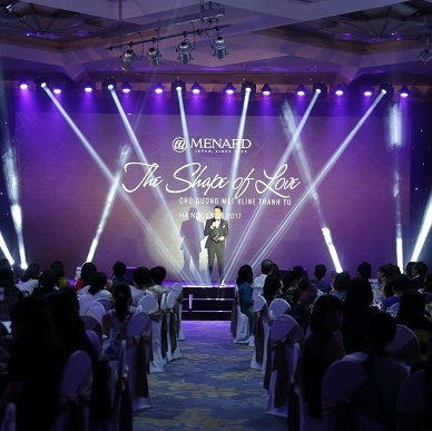 Quay sự kiện cho nhãn hàng mỹ phẩm Menard tại Hà Nội