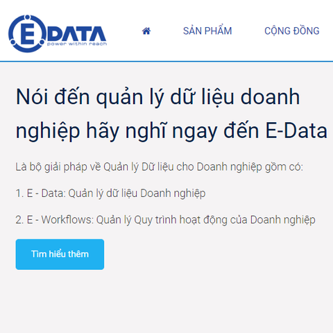 Sản xuất video Motion Graphic cho Edata