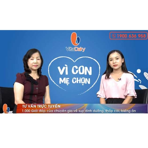 Livestream chương trình “Tư vấn trực tuyến về chứng biếng ăn, suy dinh dưỡng ở trẻ nhỏ”- Hà Nội