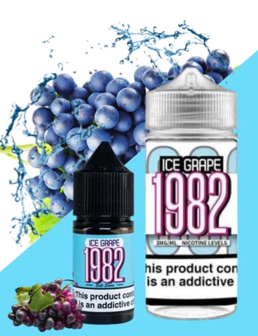 Dầu vape 1982 Iced Grape USA E-juice