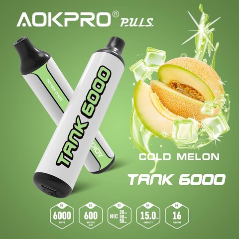 Pod AOKPRO Puls Tank dùng 1 lần 6000 hơi