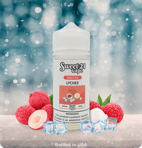 Fruit Ice vải E-juice Sweet 21