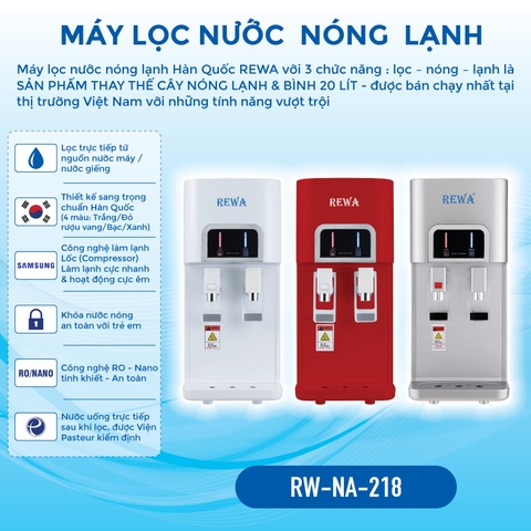 Máy lọc nước nóng lạnh