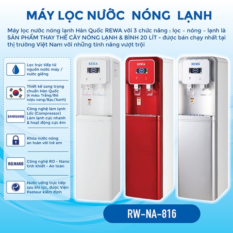 Máy lọc nước nóng lạnh