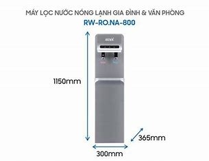 Máy lọc nước nóng lạnh REWA RW-RO.NA-800S Đỏ (Wine)