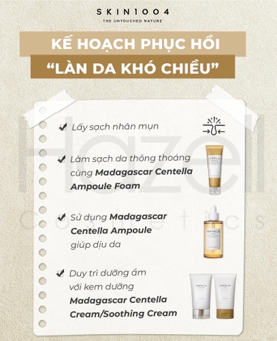 KẾ HOẠCH PHỤC HỒI “LÀN DA KHÓ CHIỀU”