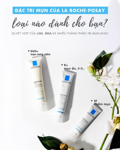 3 sản phẩm đặc trị nổi tiếng nhất của La Roche-posay