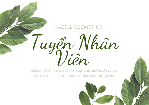 TUYỂN NHÂN VIÊN BÁN HÀNG