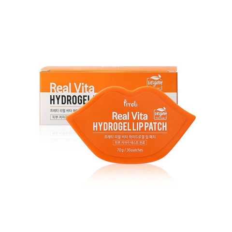 Mặt nạ dưỡng môi Prreti Real Vita Hydrogel Lip Patch 70g