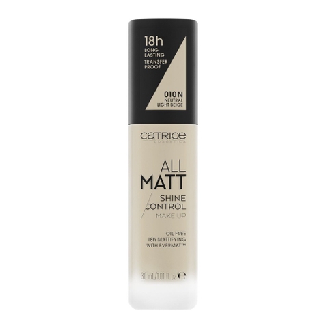 Kem nền Catrice All Matt Plus 18h Foudation ( Lọ vuông ) 30ml