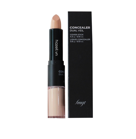 Kem che khuyết điểm 2 đầu The Face Shop Concealer Dual Veil 4.3g + 3.8g