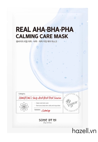 Mặt nạ SOME BY MI Real - AHA-BHA-PHA Calming Care Mask