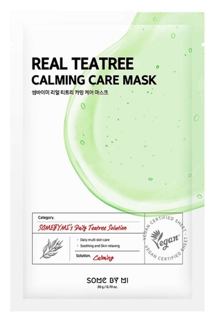 Mặt nạ SOME BY MI Real - Teatree Calming Care Mask