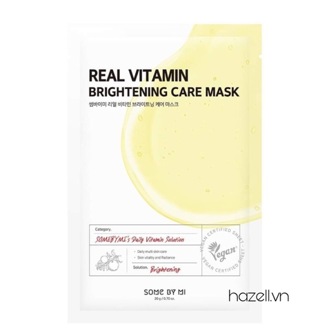 Mặt nạ SOME BY MI Real - Vitamin Brightening Care Mask