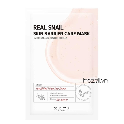 Mặt nạ SOME BY MI Real - Snail Skin Barrier Care Mask
