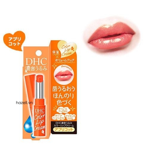Son dưỡng DHC Color Lip Cream - Cam hồng đào
