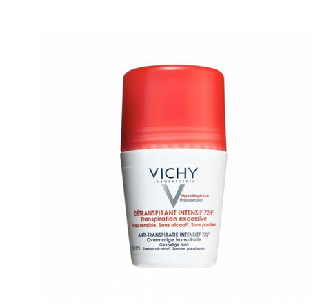 Lăn khử mùi Vichy Détranspirant Intensif 72h 50ml - Đỏ