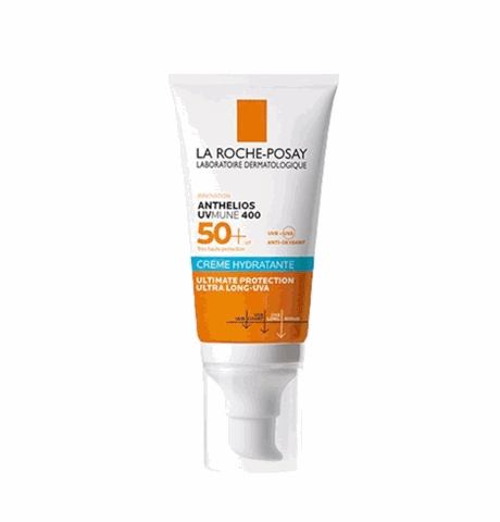 Kem chống nắng LA ROCHE-POSAY Anthelios UVmune 400 Hydrating Cream SPF50+ - 50ml (Tuýp xanh dương mới)