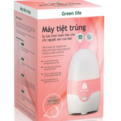 Máy tiệt trùng cốc nguyệt san Green Life