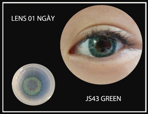 Lens JS43 Green 0.00 ( Một ngày)