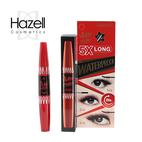 Mascara Sivanna SUPER MODEL 5x 5.7g ( Đỏ )