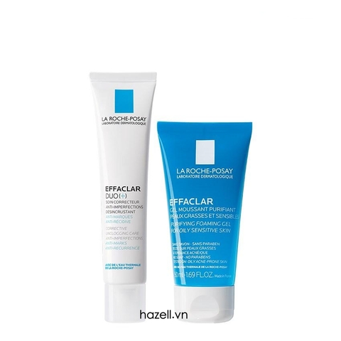 Trị mụn LA ROCHE-POSAY Effaclar DUO (+) 40ml  ( Tặng kèm sữa rửa mặt LA ROCHE-POSAY Effaclar 50ml )