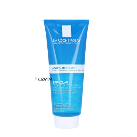 Gel rửa mặt LA ROCHE-POSAY Effaclar Gel Moussant Purifiant 300ml (Tuýp)