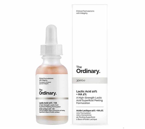 Tinh chất tẩy tế bào chết & cấp nước The Ordinary Lactic Acid 10% + HA 30ml